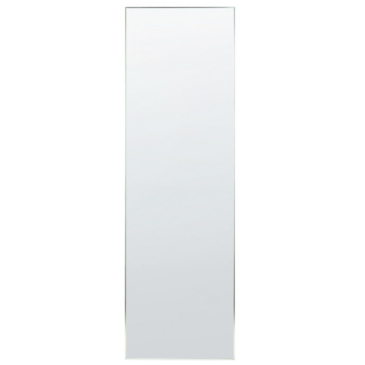STEHSPIEGEL silber rechteckig 50/156 cm Beauvais - Silberfarben, Metall (7/156/50cm) - Beliani