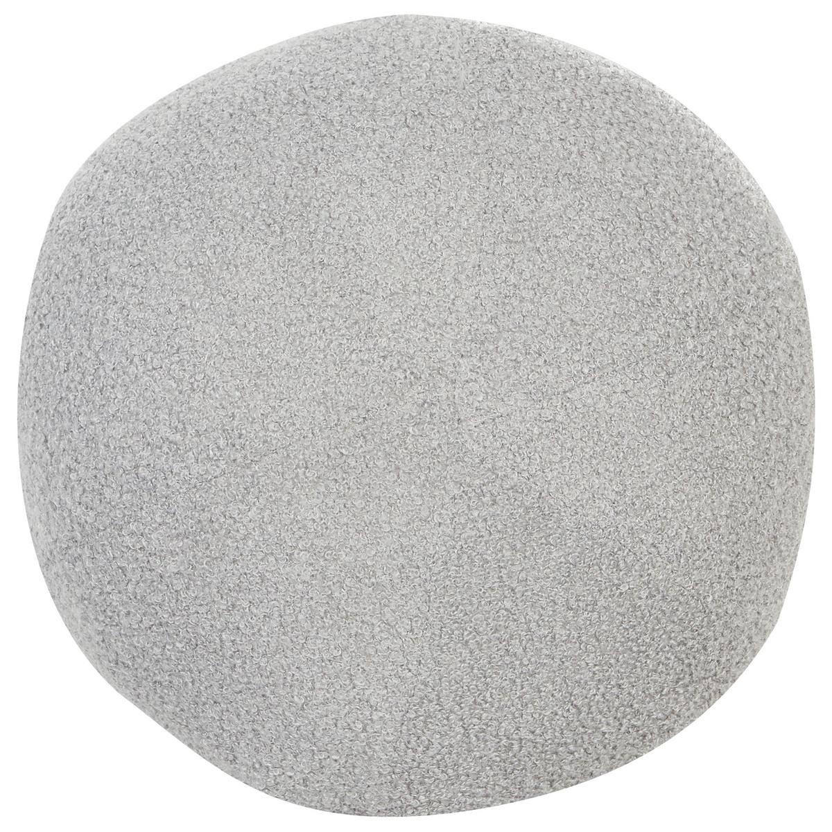 DEKOKISSEN Grau 30/30 cm Salvia - Grau, Textil (30/30cm) - Beliani