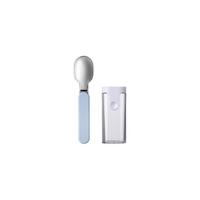 FALTBARER LÖFFEL Ellipse Nordic Blue New - Hellblau, Kunststoff/Metall - Mepal
