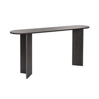 KONSOLE mit zwei Beinen SIRA 150/35/75 cm - Schwarz, Holzwerkstoff (46/35/75cm) - Calicosy