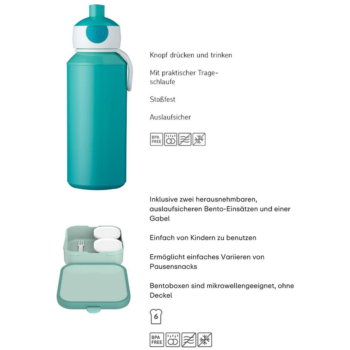 LUNCHSET XL Campus (2025) Frozen 2 - Blau/Violett, Kunststoff (2/2/2cm) - Mepal
