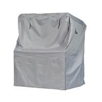 STRANDKORBHÜLLE SHP-20021 - Grau, Kunststoff (125/165/100cm) - mehr Garten