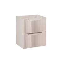 WASCHTISCHUNTERSCHRANK 50cm Riva Kaschmir - Beige, Holzwerkstoff (50/57/40cm) - Petits-meubles