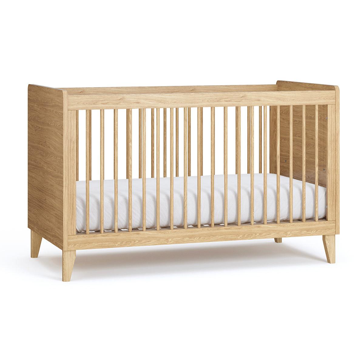BABYZIMMER 2-teilig Muve Holz - Braun, Holzwerkstoff (143/90/75cm) - Petits-meubles