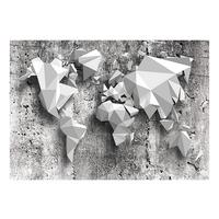 SELBSTKLEBENDE FOTOTAPETE 294/210 cm - Weiß/Grau, Textil (294/1cm) - KUNSTLOFT