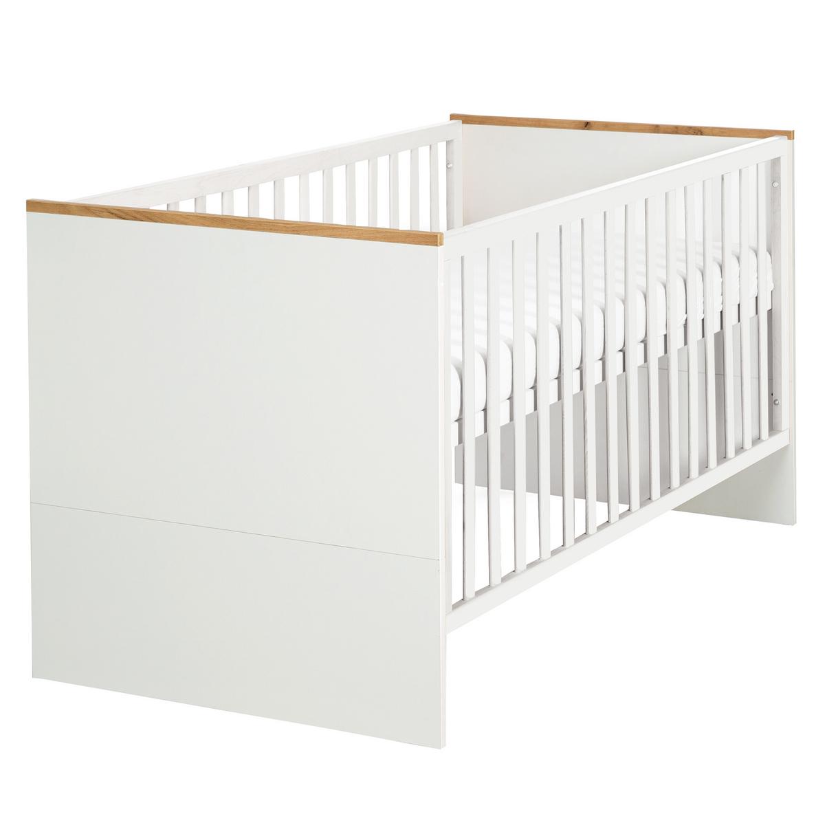 BABYZIMMER-SET Finn 3-teilig - Weiß, Holzwerkstoff (76/82.5/144cm) - Roba