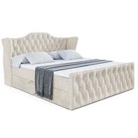 BOXBETT VILA-Z - 140x200 cm - H4 - Ecru - Ecru, Holzwerkstoff (140/200cm) - ALTDECOR