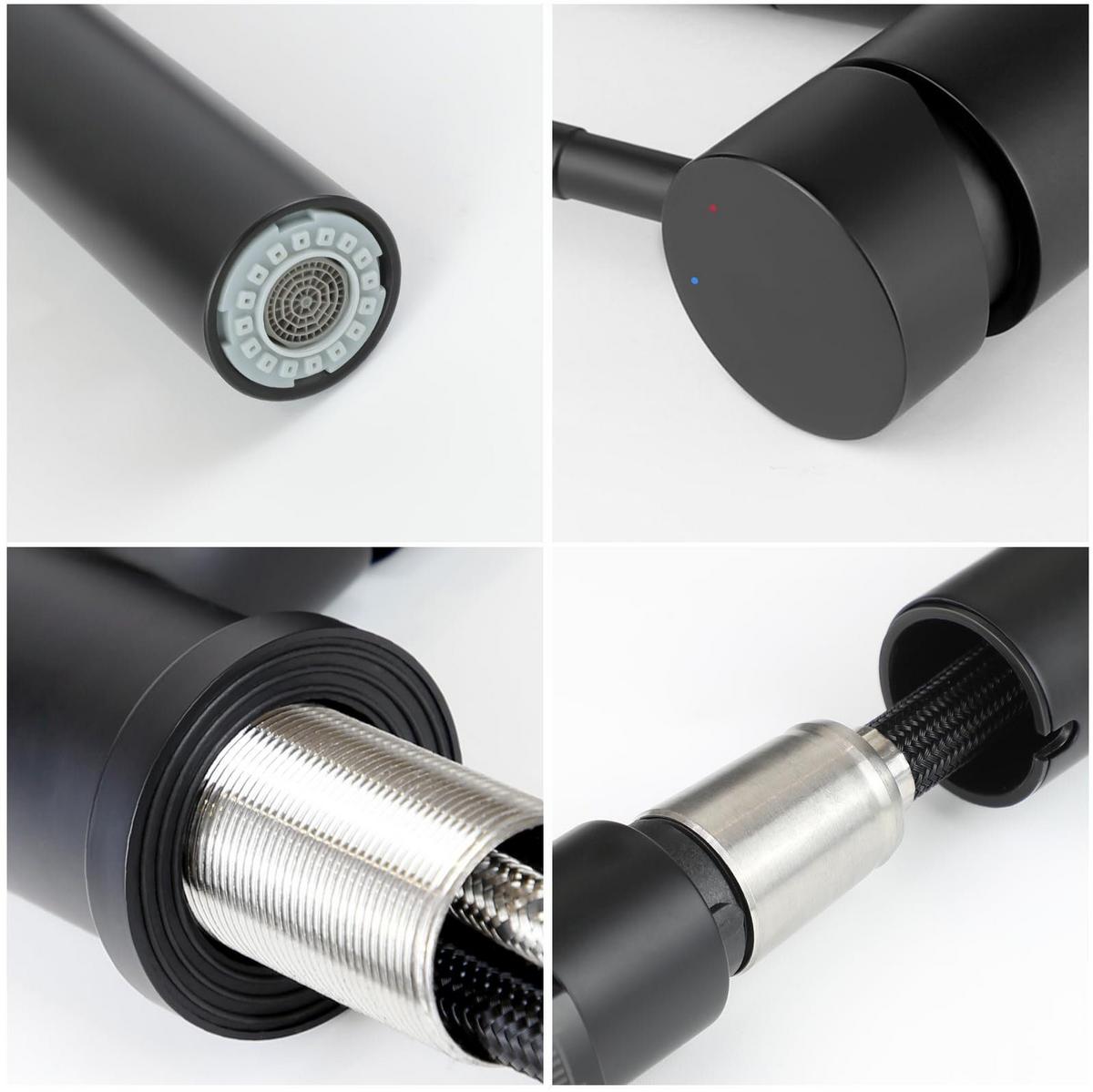 KÜCHENARMATUR Alwinw 5/43/27 cm - Schwarz, Metall (5/43/27cm) - ZMH