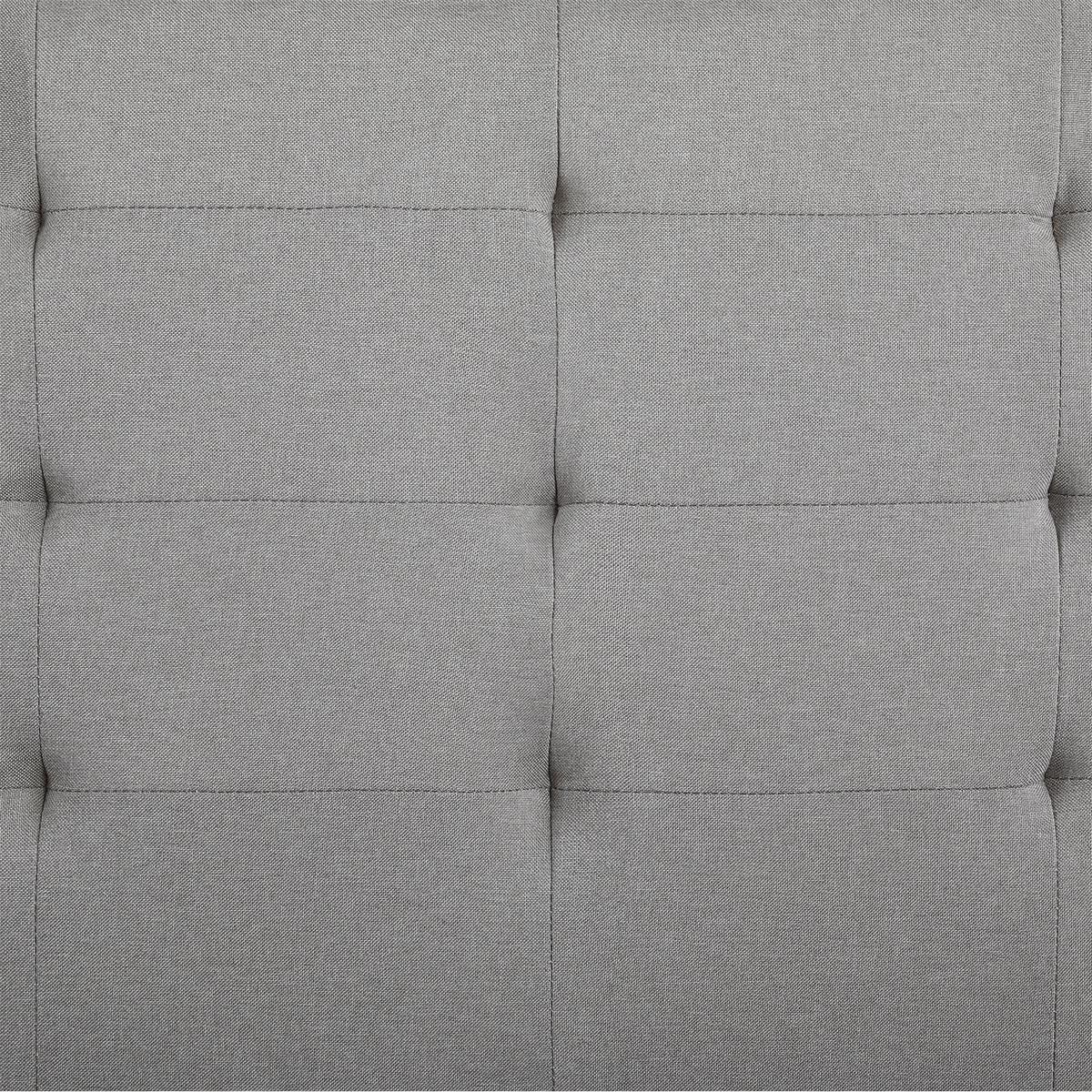POLSTERBETT OHIO 90x200 cm grau - Grau, Textil (90/200cm) - CARO-Möbel