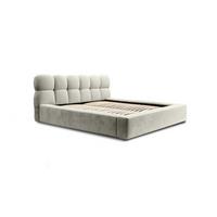 POLSTERBETT Grove In Ditra - Creme, Holzwerkstoff/Textil (180/200cm) - Fun Möbel