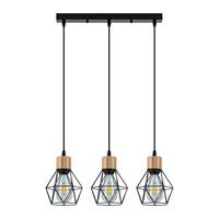 PENDELLEUCHTE BERG Ⅲ 43/15/146 cm - Schwarz, Metall (43/15/146cm) - Nettlife
