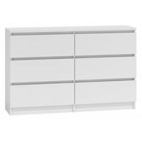 KOMMODE Weiß 120/75/30 - Weiß, Holzwerkstoff (120/75/30cm) - RAUMHIRSCH FURNITURE