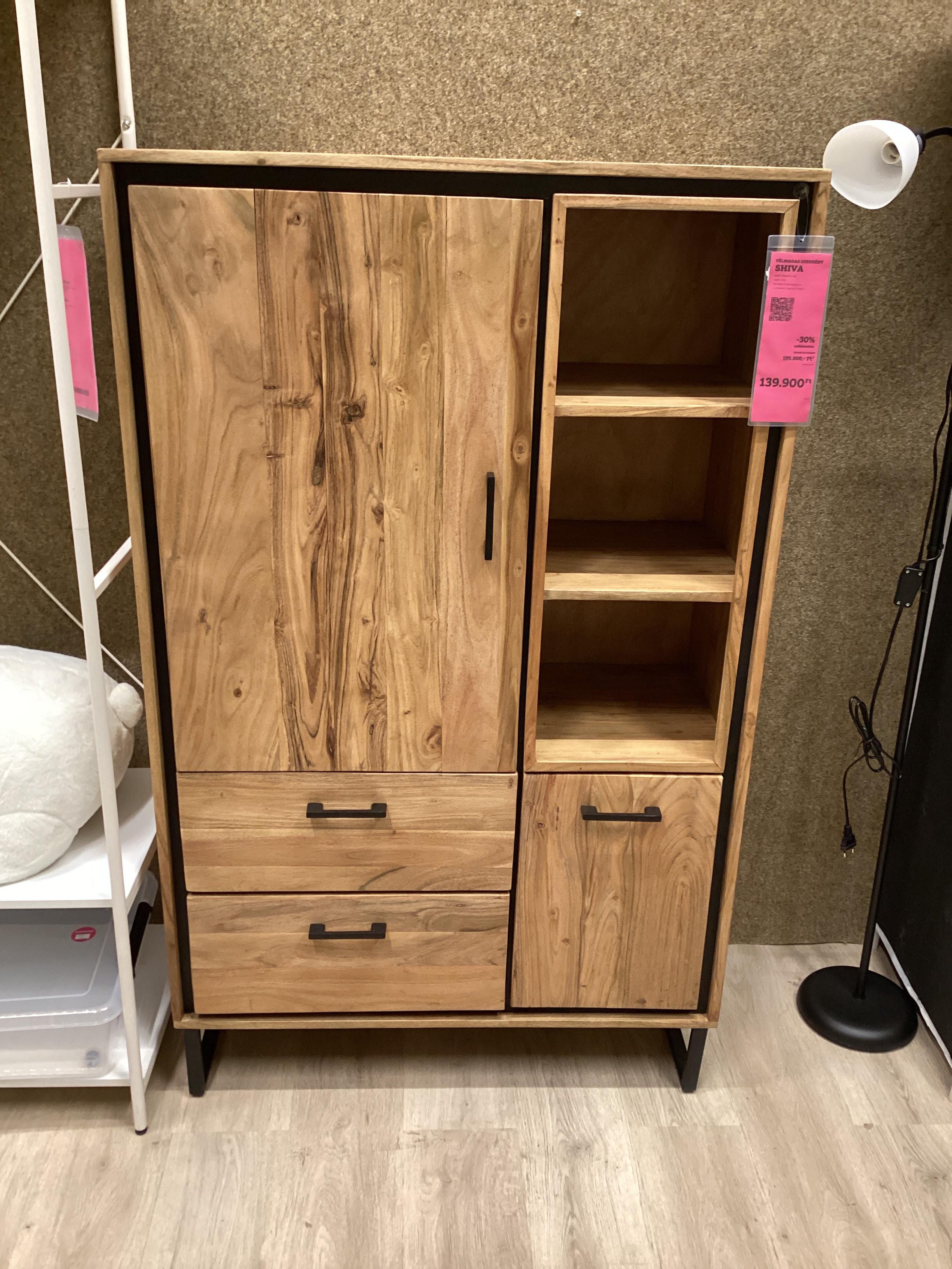 FÉLMAGAS SZEKRÉNY SHIVA