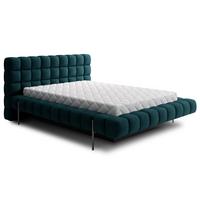 BOXBETT 160/200 Ezio Blau - Blau, Holz (160/200cm) - Petits-meubles