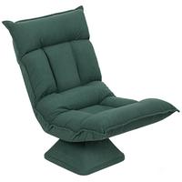BODENSTUHL Polyester Grün - Grün, Kunststoff (62/95/70cm) - HOMCOM