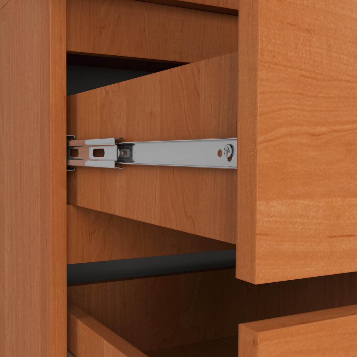 KLEIDERSCHRANK Erlefarben 180/90/51 - Erlefarben, Holzwerkstoff (90/180/51cm) - RAUMHIRSCH FURNITURE