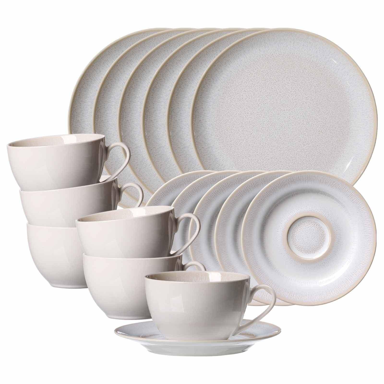 KAFFEESERVICE Laredo beige 18-tlg. - Beige, Keramik (2/2/2cm) - Ritzenhoff Breker