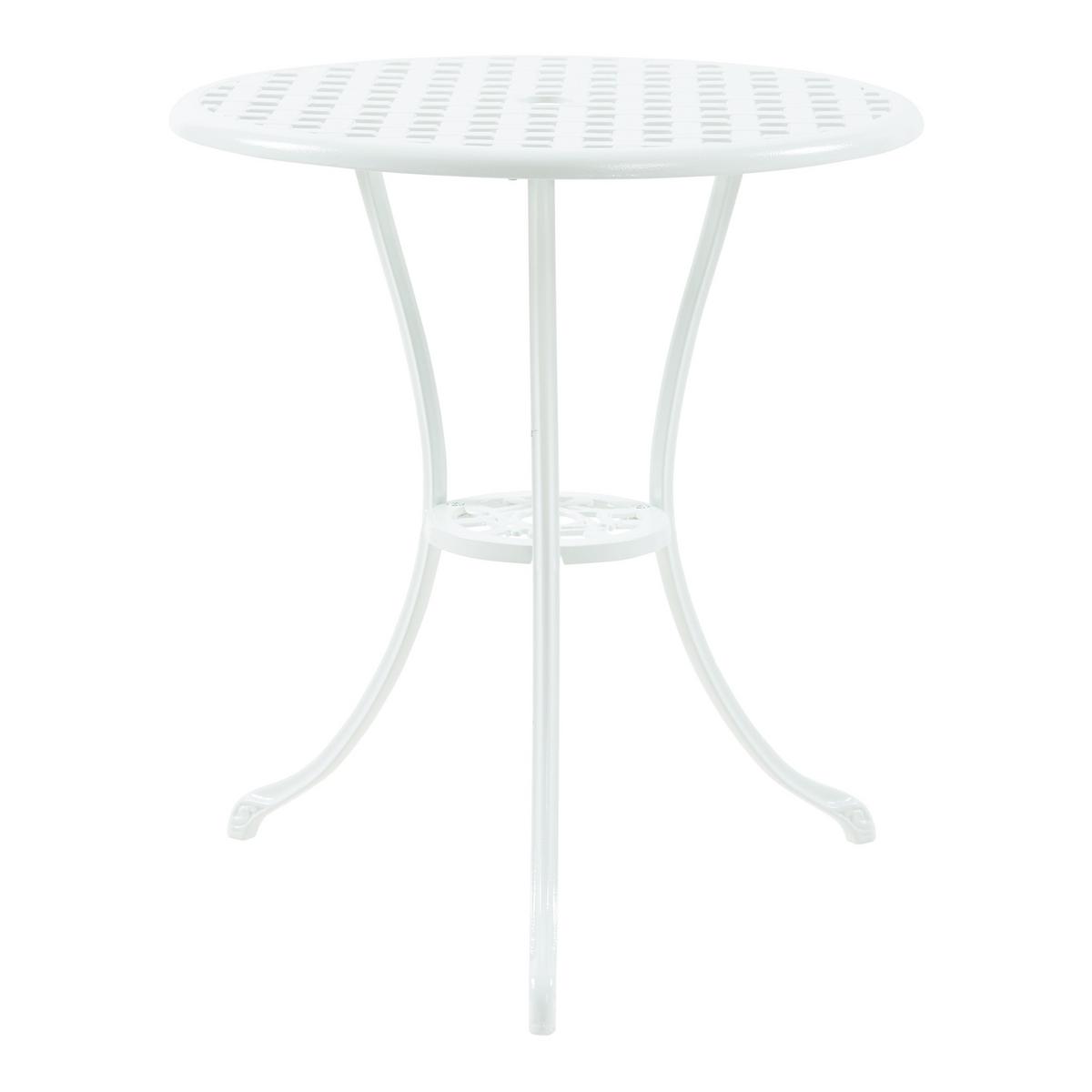 BISTRO-SET 3 TLG. Vena - Weiß, Metall - casa.pro