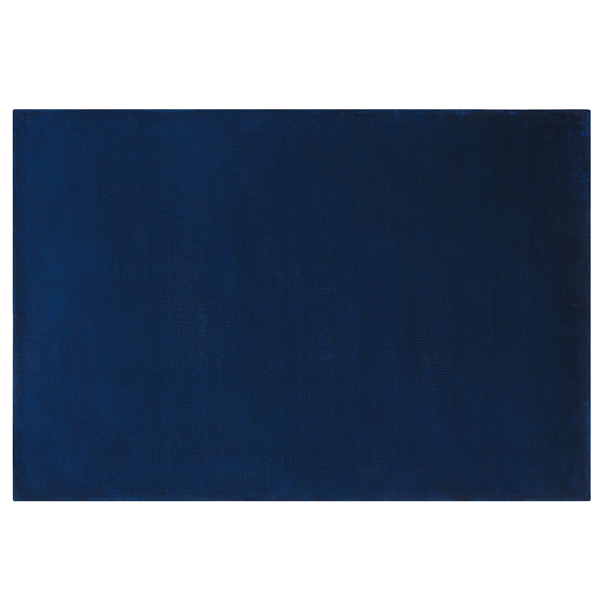 KURZFLOR-TEPPICH Gesi II 230/160 cm - Blau, Naturmaterialien (160/230cm) - Beliani
