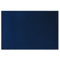 KURZFLOR-TEPPICH Gesi II 230/160 cm - Blau, Naturmaterialien (160/230cm) - Beliani