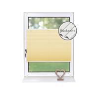 PLISSEE Thermo Basic 75 x 210cm Klemmfix ohne Bohren - Orange, Textil (75/210/210cm) - Deco-Raum