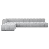 ECKSOFA modulares Sofa Darnel-L3 - 387x177x70 cm Grau - Grau, Holzwerkstoff/Textil (387/177cm) - ALTDECOR