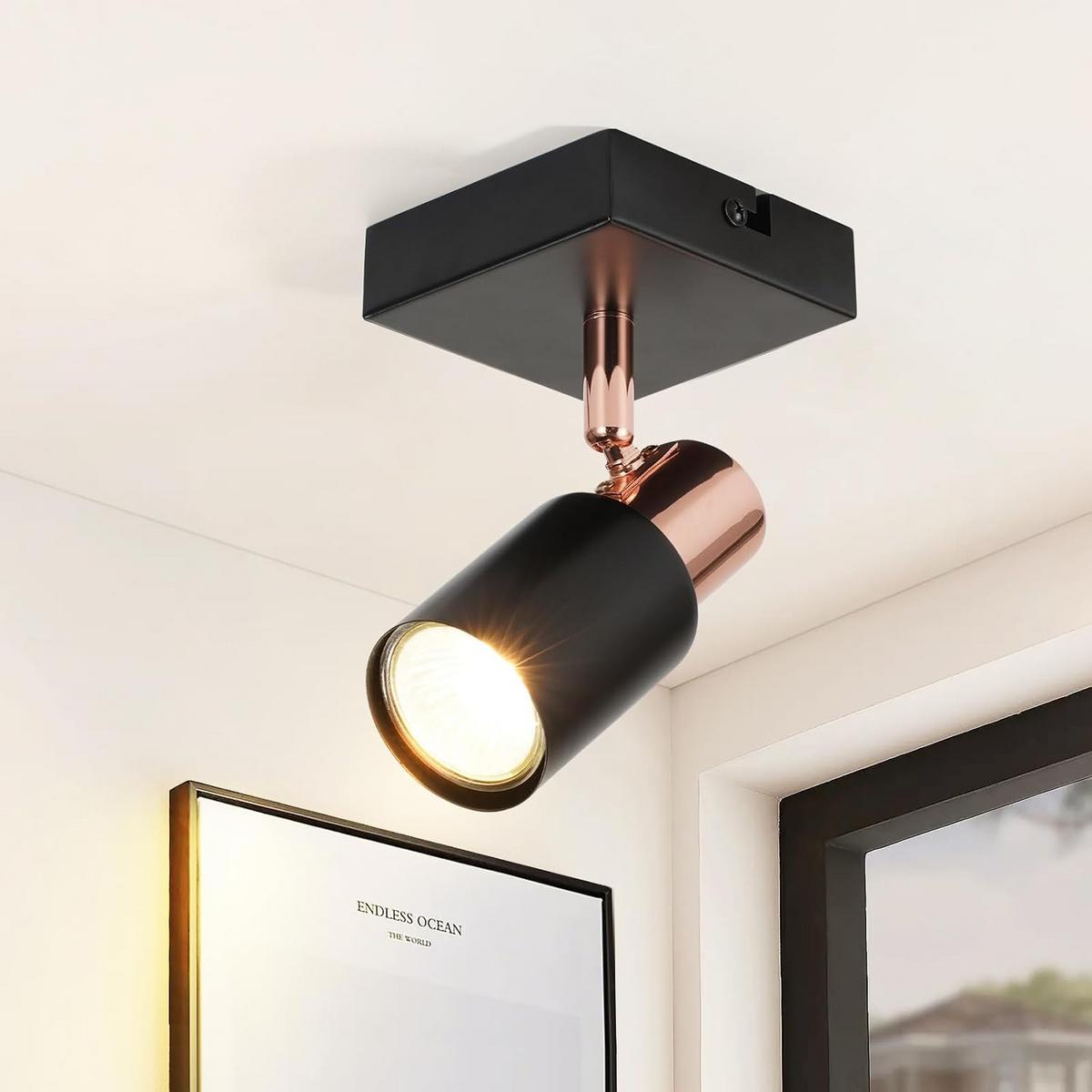 STRAHLER Ehrgeiz 1-flammig 9/9/15 cm - Schwarz, Metall (9/9/15cm) - ZMH