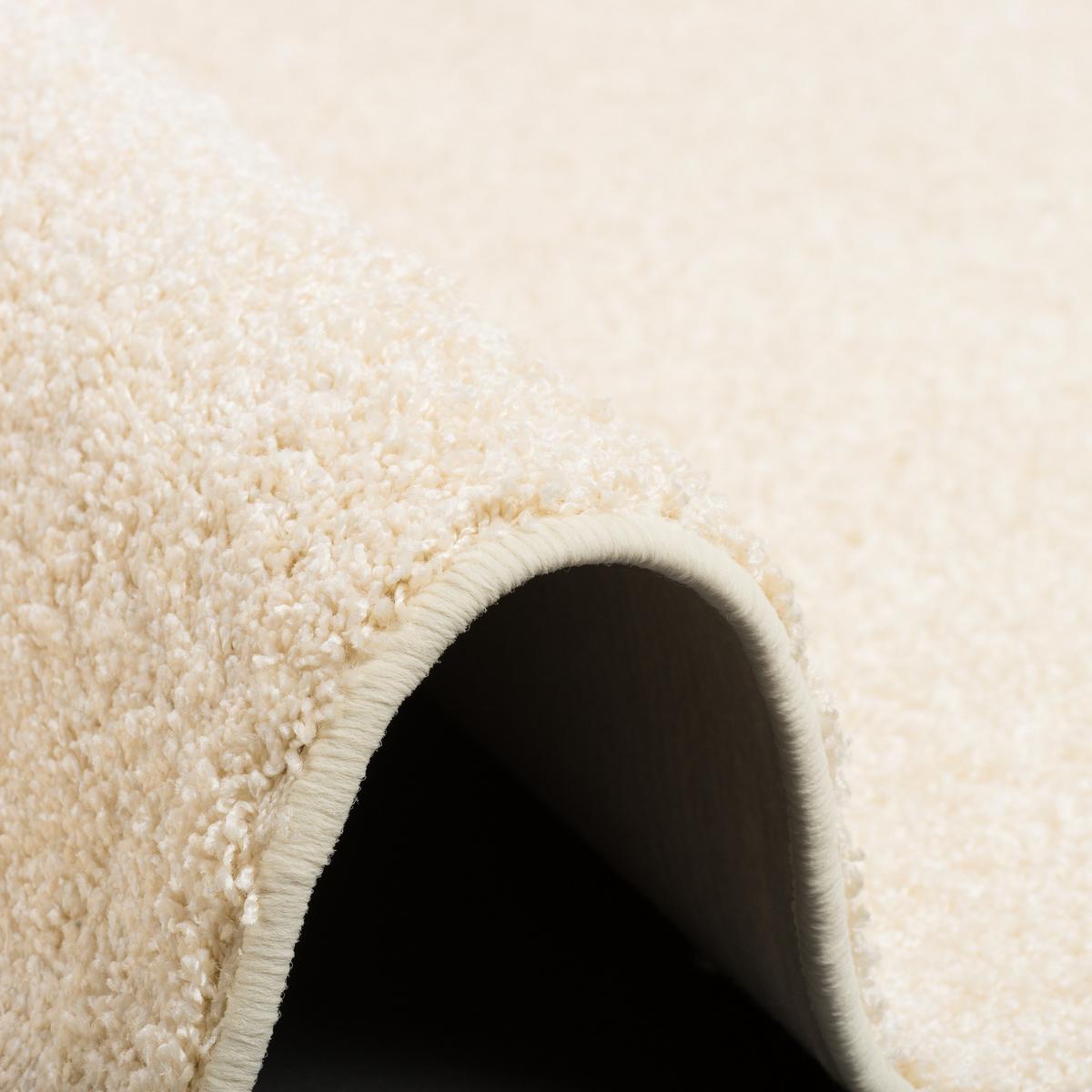HOCHFLOR VELOURS TEPPICH MONA - Creme, Textil (140/200cm) - Snapstyle