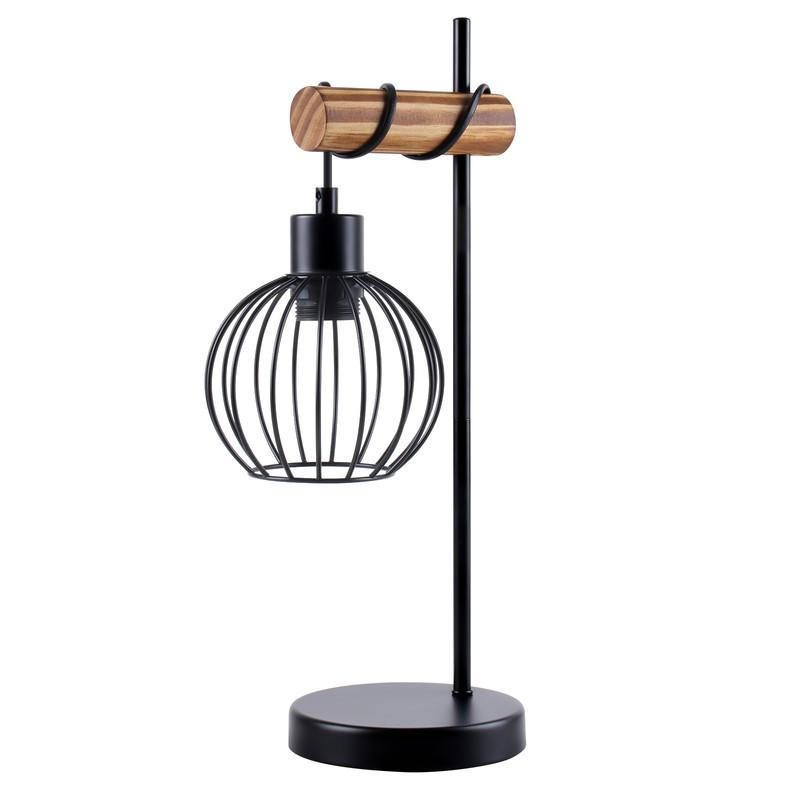TISCHLEUCHTE Energie II 20/15cm - Schwarz, Metall (20/15/46cm) - Nettlife