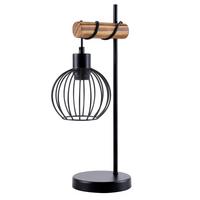 TISCHLEUCHTE Energie II 20/15cm - Schwarz, Metall (20/15/46cm) - Nettlife