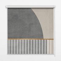 INNENROLLO - Fensterrollo - Rollo - 150x180 cm - Zufallszahlen - Grau, Kunststoff (150/180/0.5cm) - TULUP