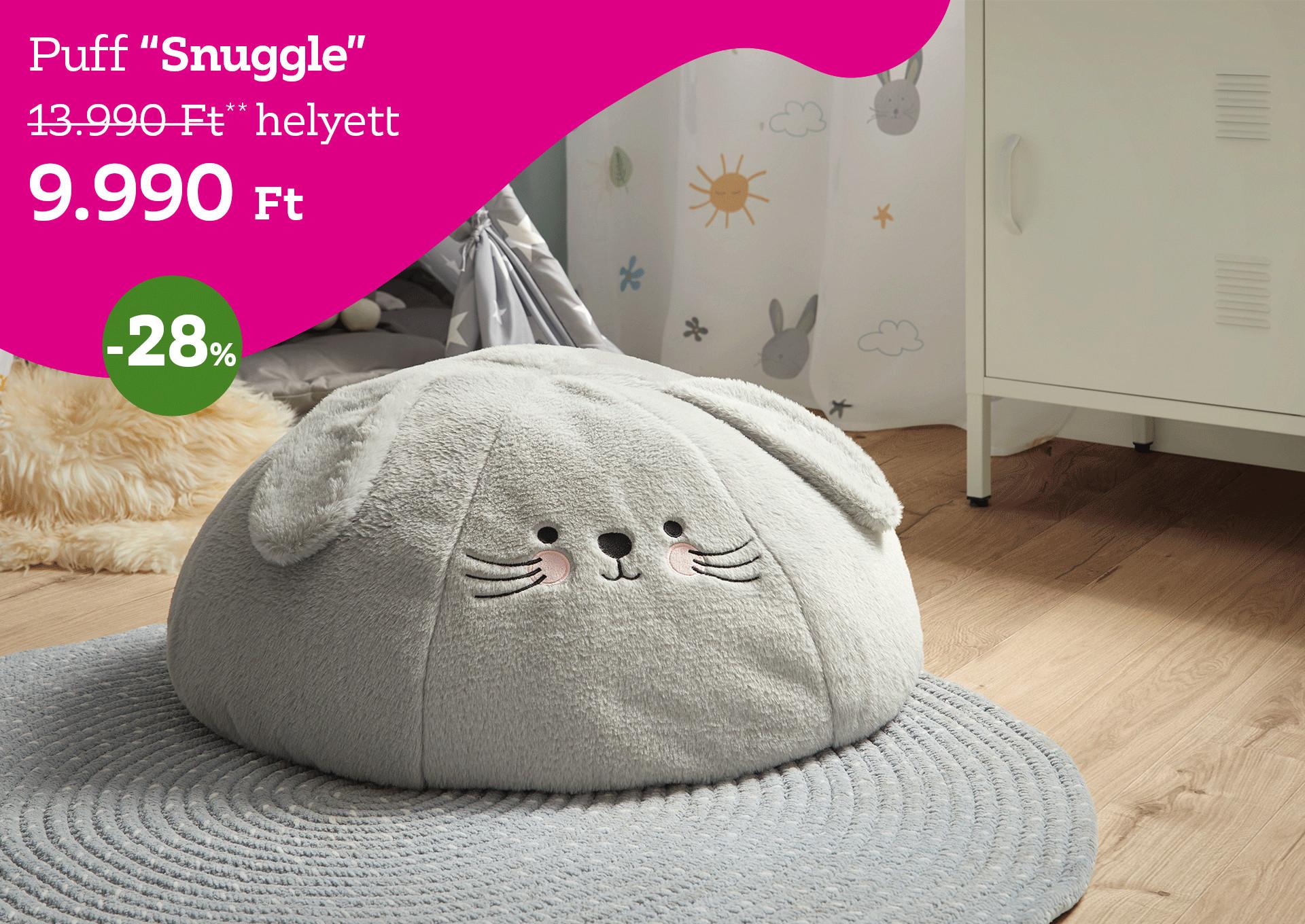 puff SNUGGLE 13990 Forint helyett 9990 Forint, kedvezmény mértéke 28%