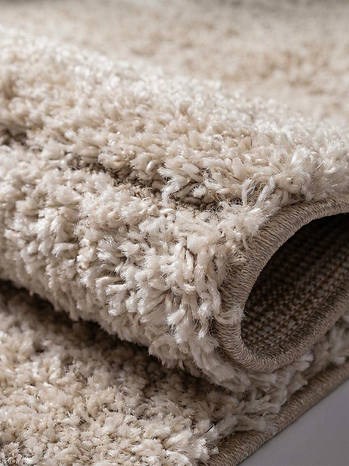 TEPPICHLÄUFER Streifen ATRIO Polypropylen Beige 80 x 150 cm - Beige, Textil (80/150cm) - KADIMA DESIGN