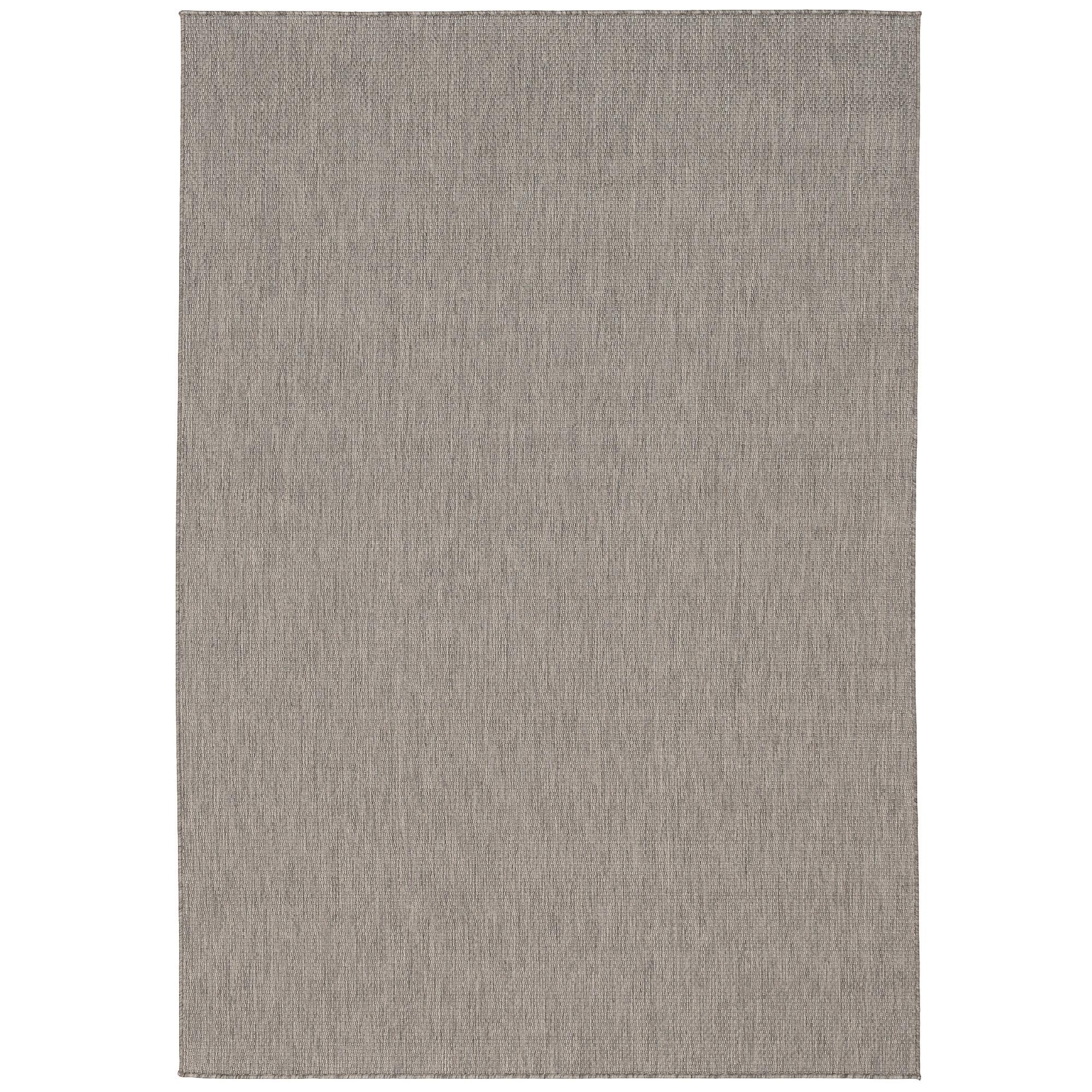 IN & OUTDOOR TEPPICH FLACHGEWEBE VALENCIA MIX - Anthrazit, Textil (140/200cm) - Pergamon
