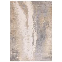 TEPPICH SARNTAL, abstrakt, Florhöhe 8 mm, Silbergrau, 200 x 290 cm - Silberfarben, Textil (290/200cm) - KADIMA DESIGN
