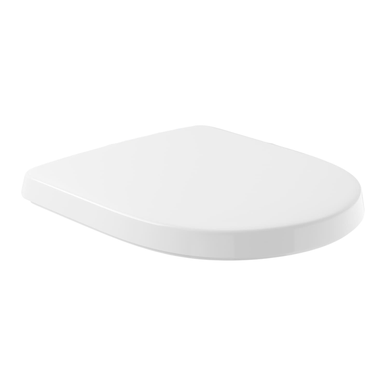 WC-SITZ O.novo weiß 423 x 368 x 51 mm - Weiß, Kunststoff (36.8/5.1/42.3cm) - Villeroy & Boch