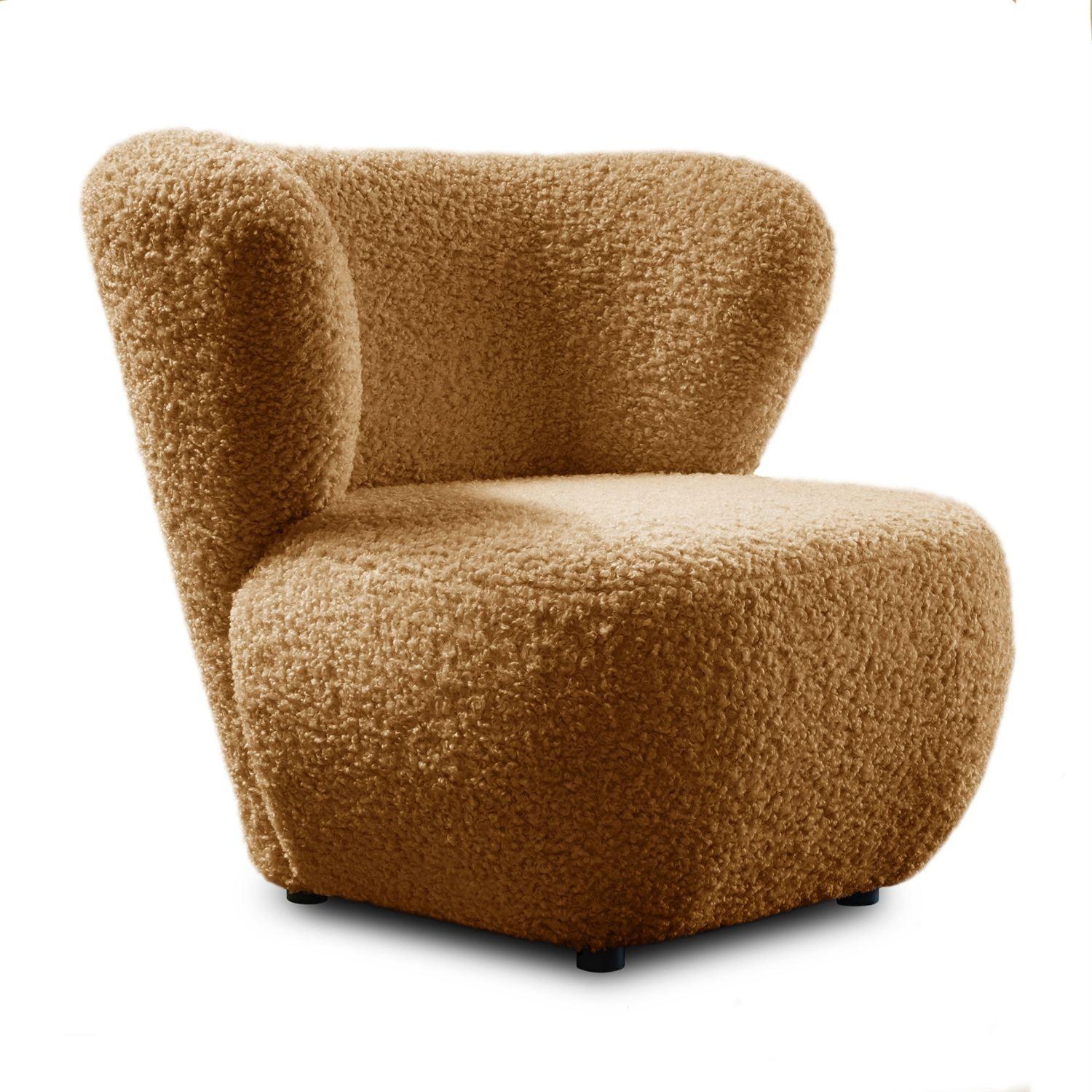 SESSEL ARLO LOUNGE Rolf 12 - Orange, Textil (85/74/58cm) - Lookway