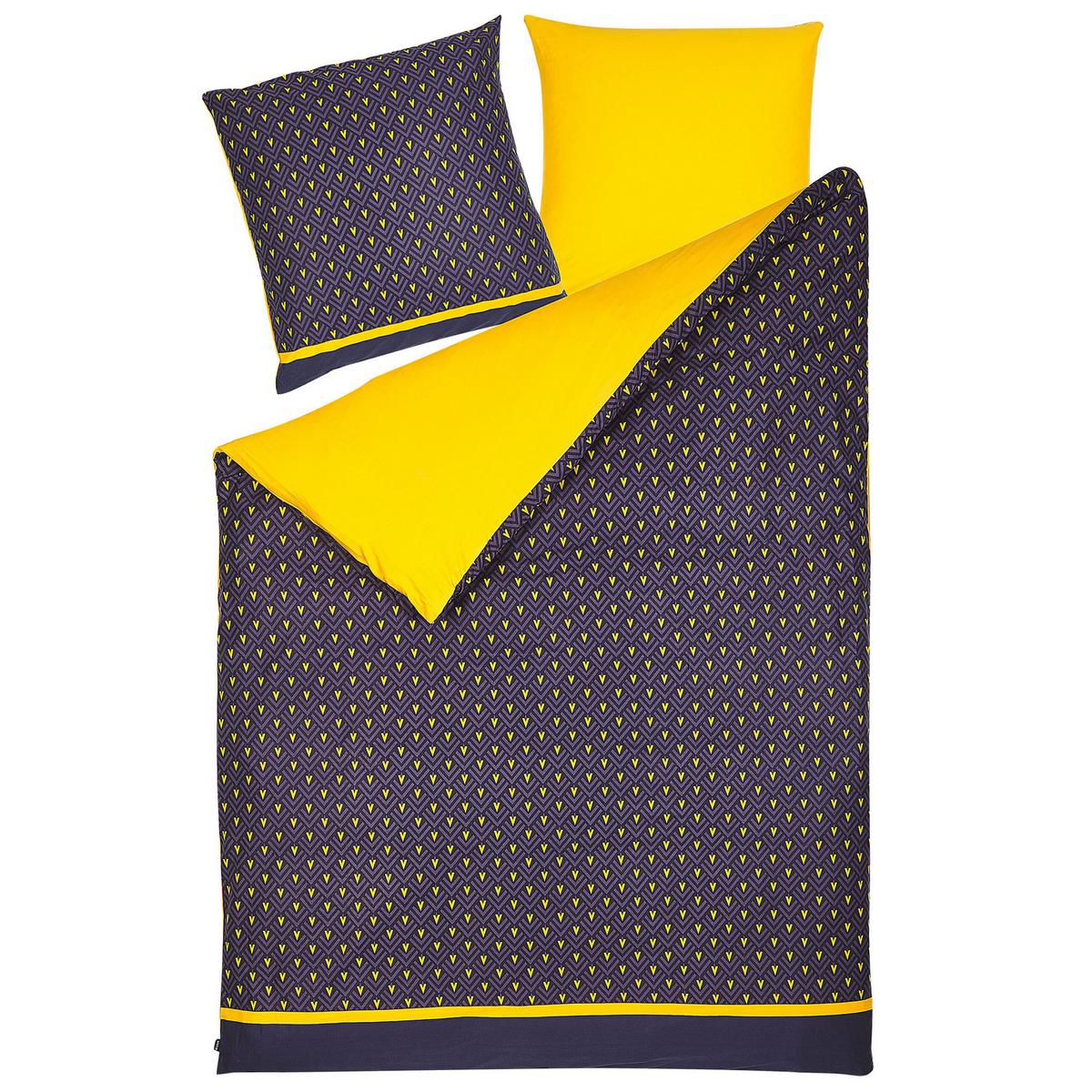 BETTWÄSCHE SET Wallingford 200 135x200 cm - Blau, Textil (135/200cm) - Beliani