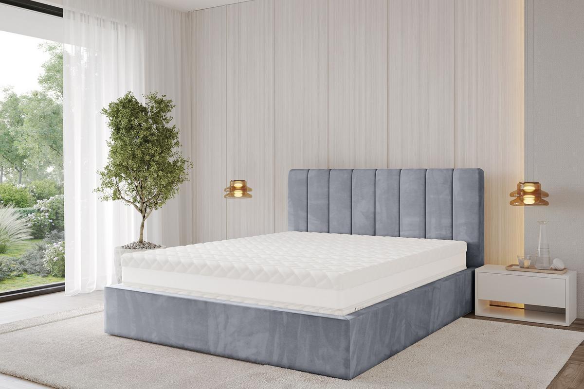 MATRATZE 140x200 Härtegrad H3 & H4 - 28 cm Taschenfederkernmatratze Bett Matratzen MINTA - Weiß, Kunststoff (140/200cm) - ALTDECOR