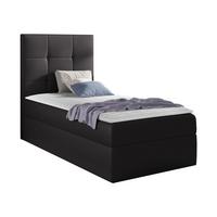 BOXBETT Mini 2, Seite zum Öffnen des Bettkastens: Links - H3 - Anthrazit, Holz (80/200cm) - MIRJAN24