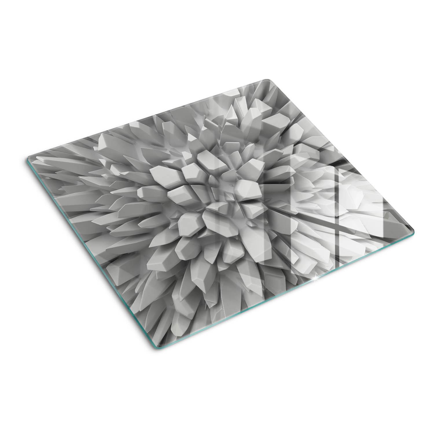 GLASPLATTE 60x52 cm 3D - Blau/Multicolor, Glas (60/0.4/52cm) - TULUP