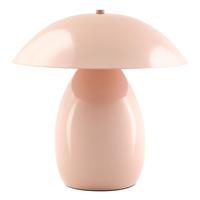TISCHLAMPE Metall Pastellrosa Sigi - Pink, Metall (30/30/30cm) - Beliani