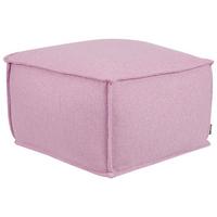 POUF Rosa Sherali - Pink, Naturmaterialien (50/30/50cm) - Beliani