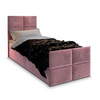 BOXBETT ARIEL 80 80x200 cm mit Matratze und Topper - Rosa - Rosa, Holz (80/200cm) - MASSENO