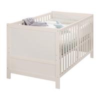 BABYBETT Easy Sleep 70 x 140 cm - Hellgrau, Holzwerkstoff (70/140cm) - Roba