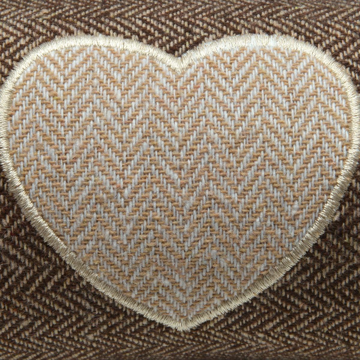 ZUGLUFTSTOPPER Tuuli HR 8x90cm Braun (2tlg) - Braun, Textil (8/90cm) - Beautissu 