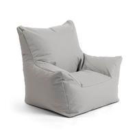 OUTDOOR-KINDER-SITZSACK Der Gartenzwerg - Grau, Textil (52/57/53cm) - Mokebo