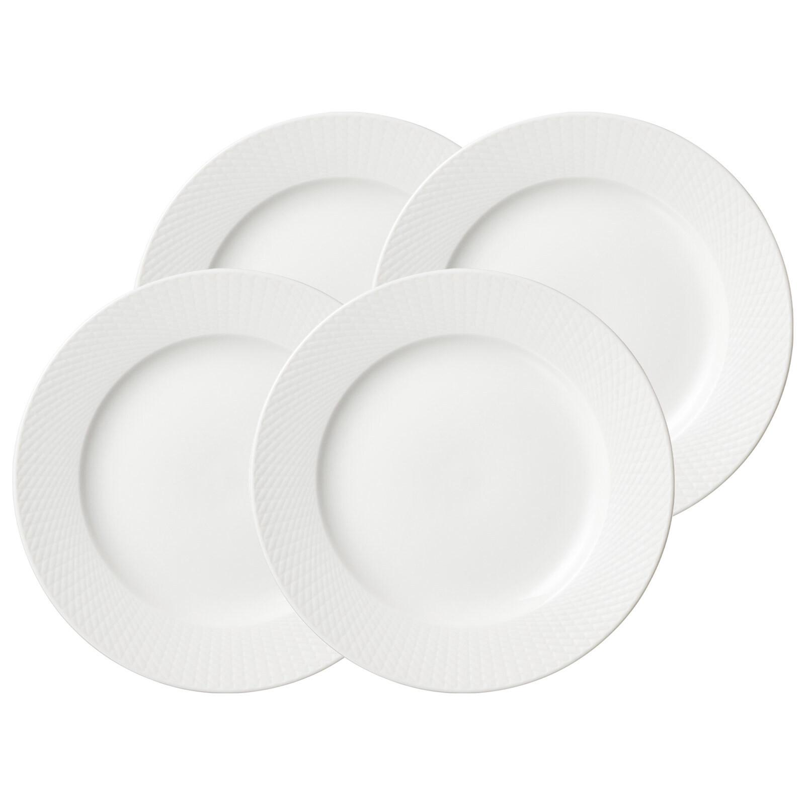 SPEISETELLER Saphir weiß ø 26,5 cm 4er Set - Weiß, Keramik (26.5cm) - Ritzenhoff Breker