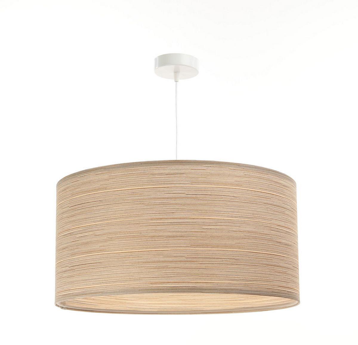 HÄNGELEUCHTE Beige 50/25 cm - Beige, Kunststoff (50/0.6/25cm) - ONZENO