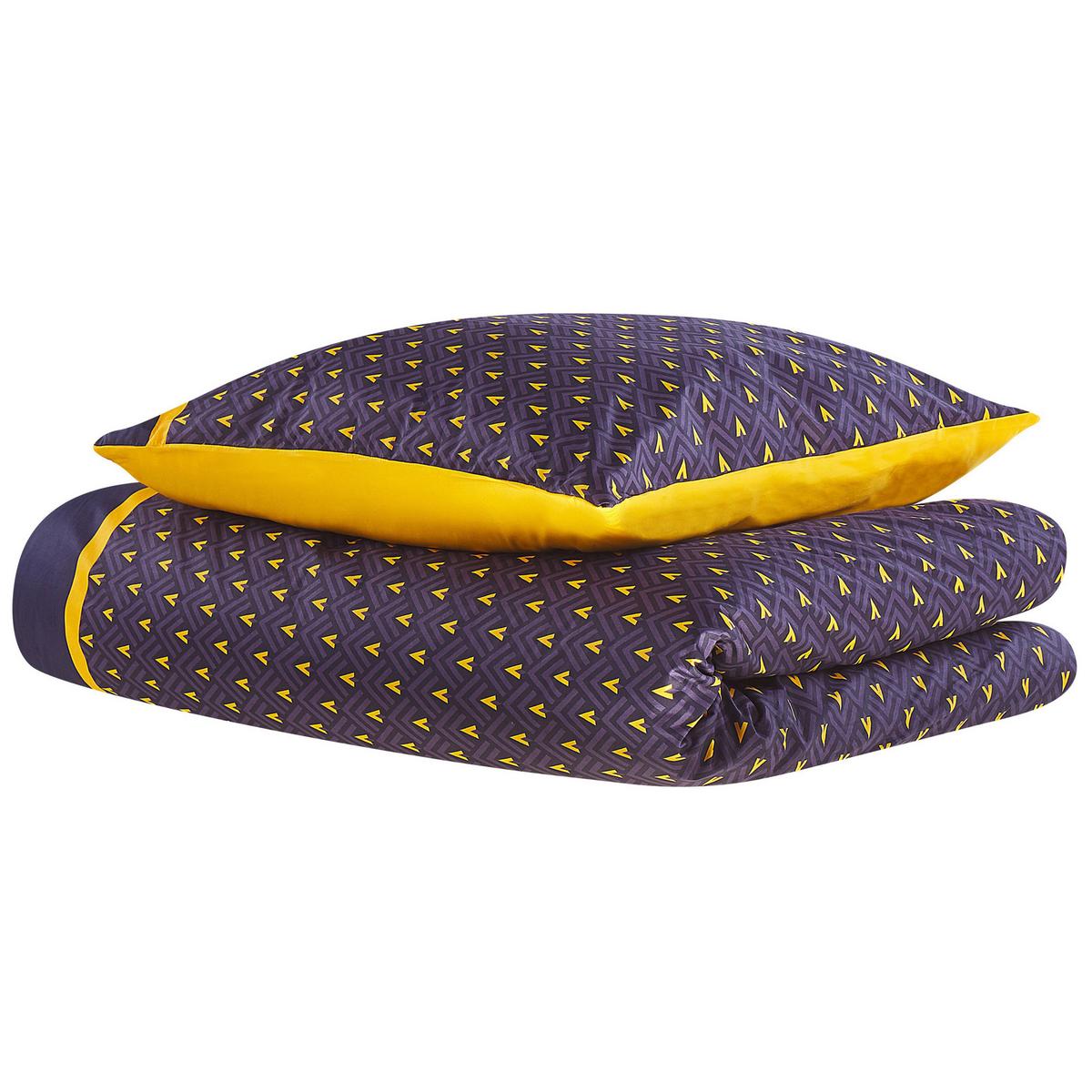 BETTWÄSCHE SET Wallingford 200 135x200 cm - Blau, Textil (135/200cm) - Beliani